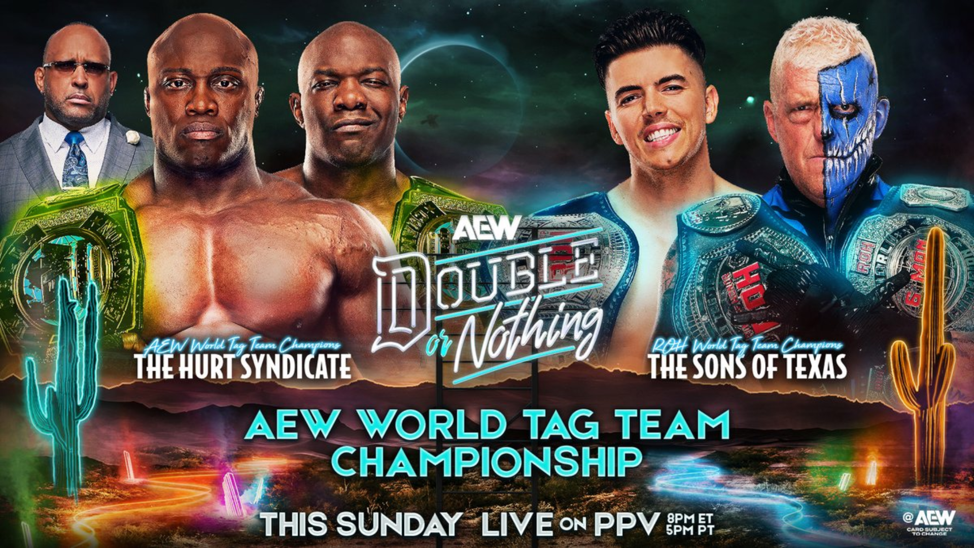 AEW Double or Nothing 2025 Tag Team Title Match