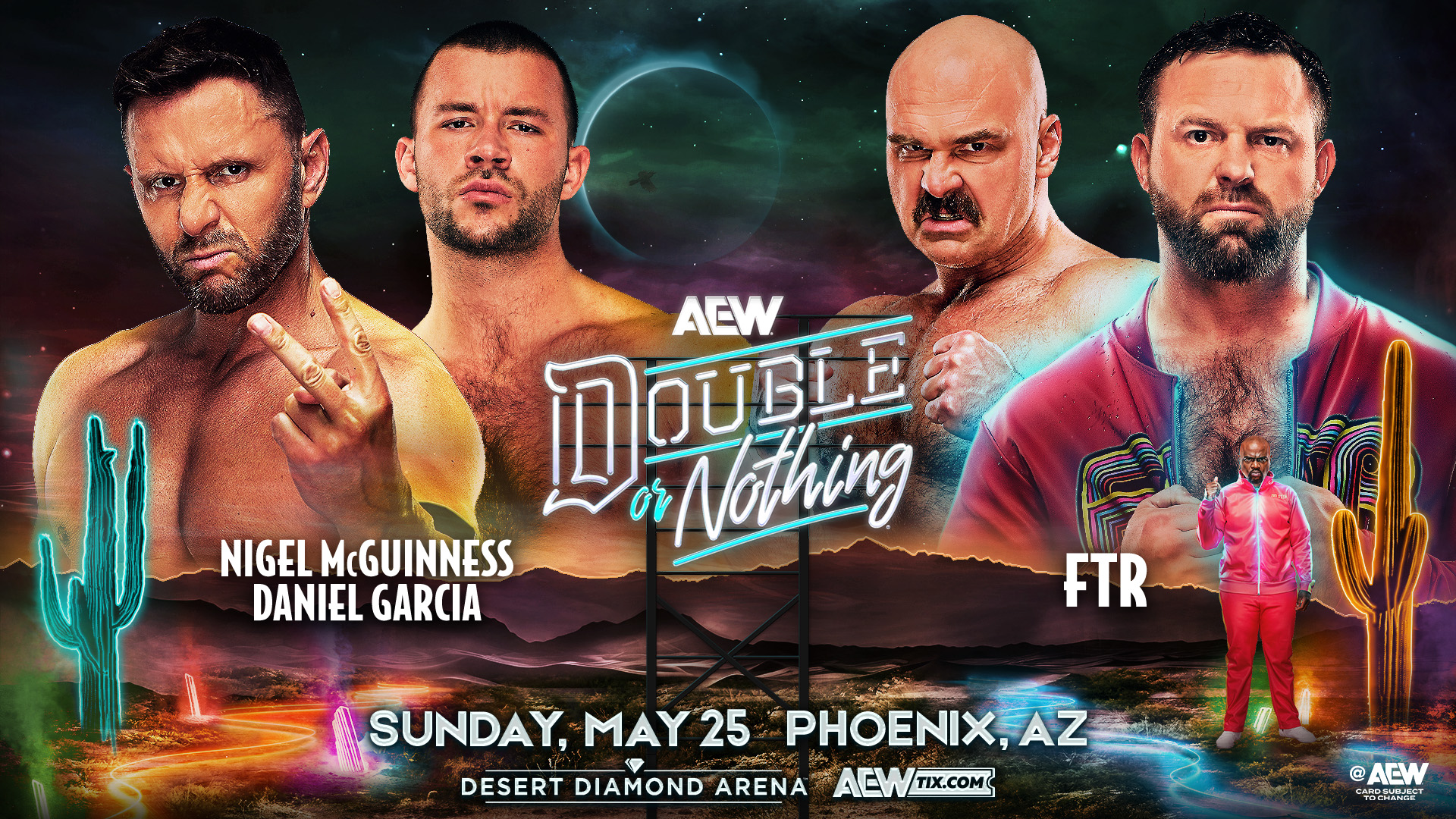 AEW Double or Nothing 2025 Tag match FTR