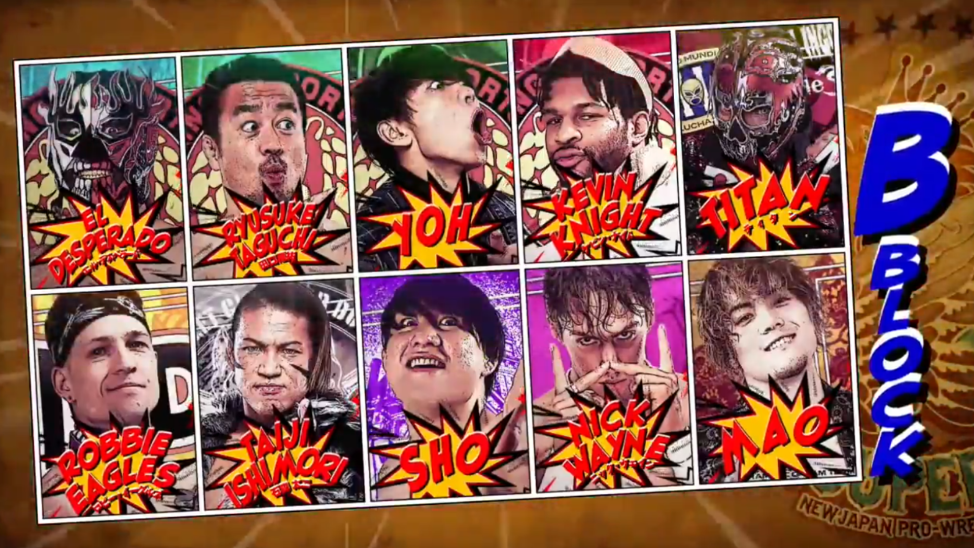 NJPW Best of the Super Juniors B Block