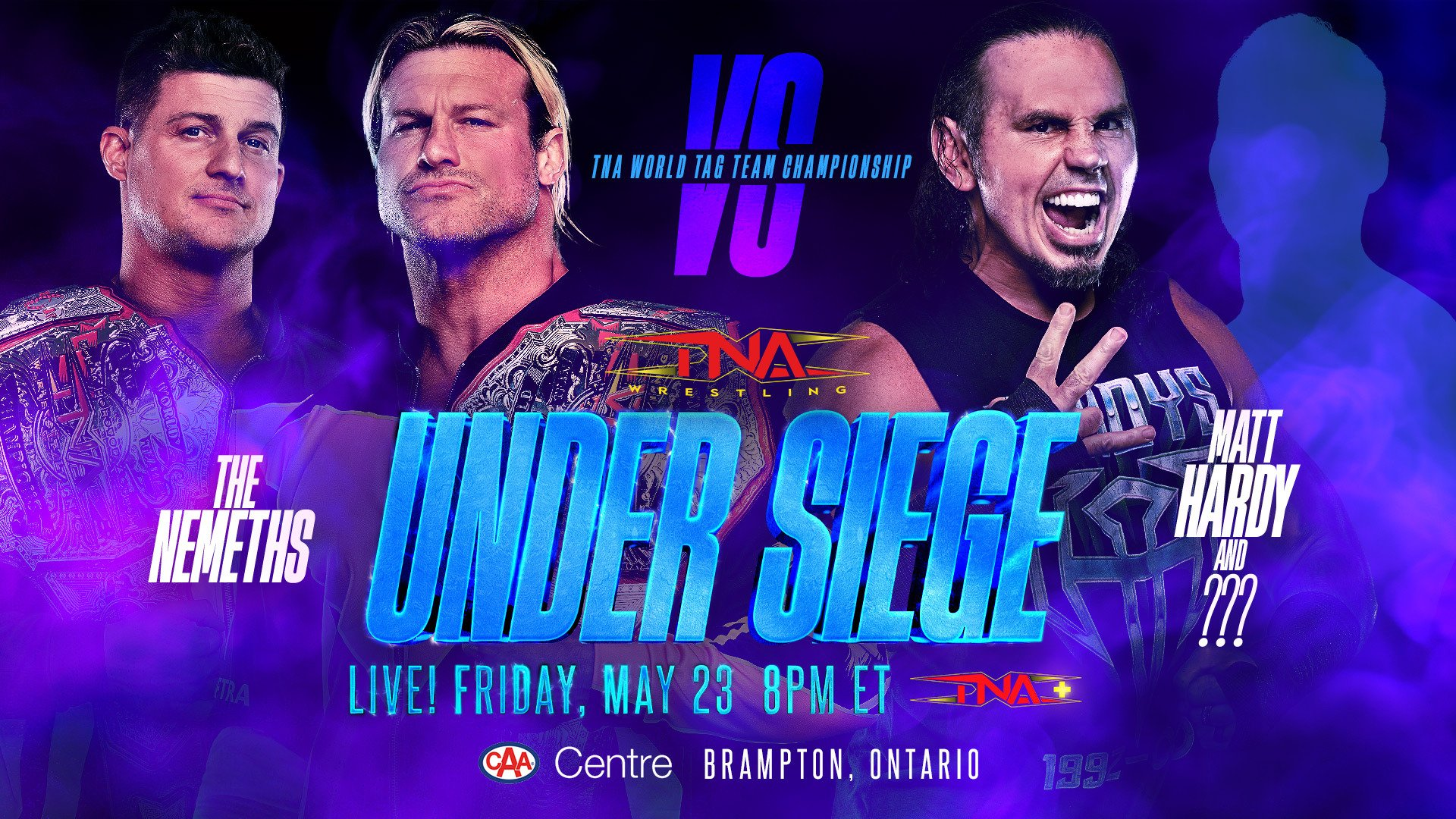 TNA Under Siege 2025 Tag Team Championship Match