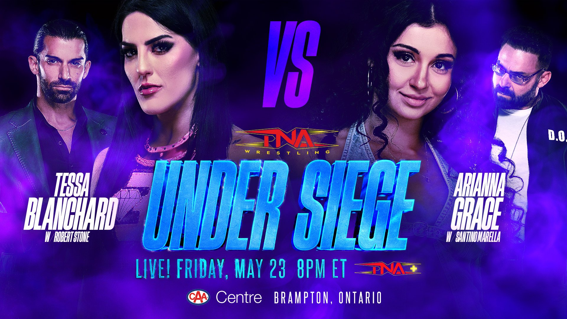 TNA Under Siege 2025 Tessa Blanchard Arianna Grace