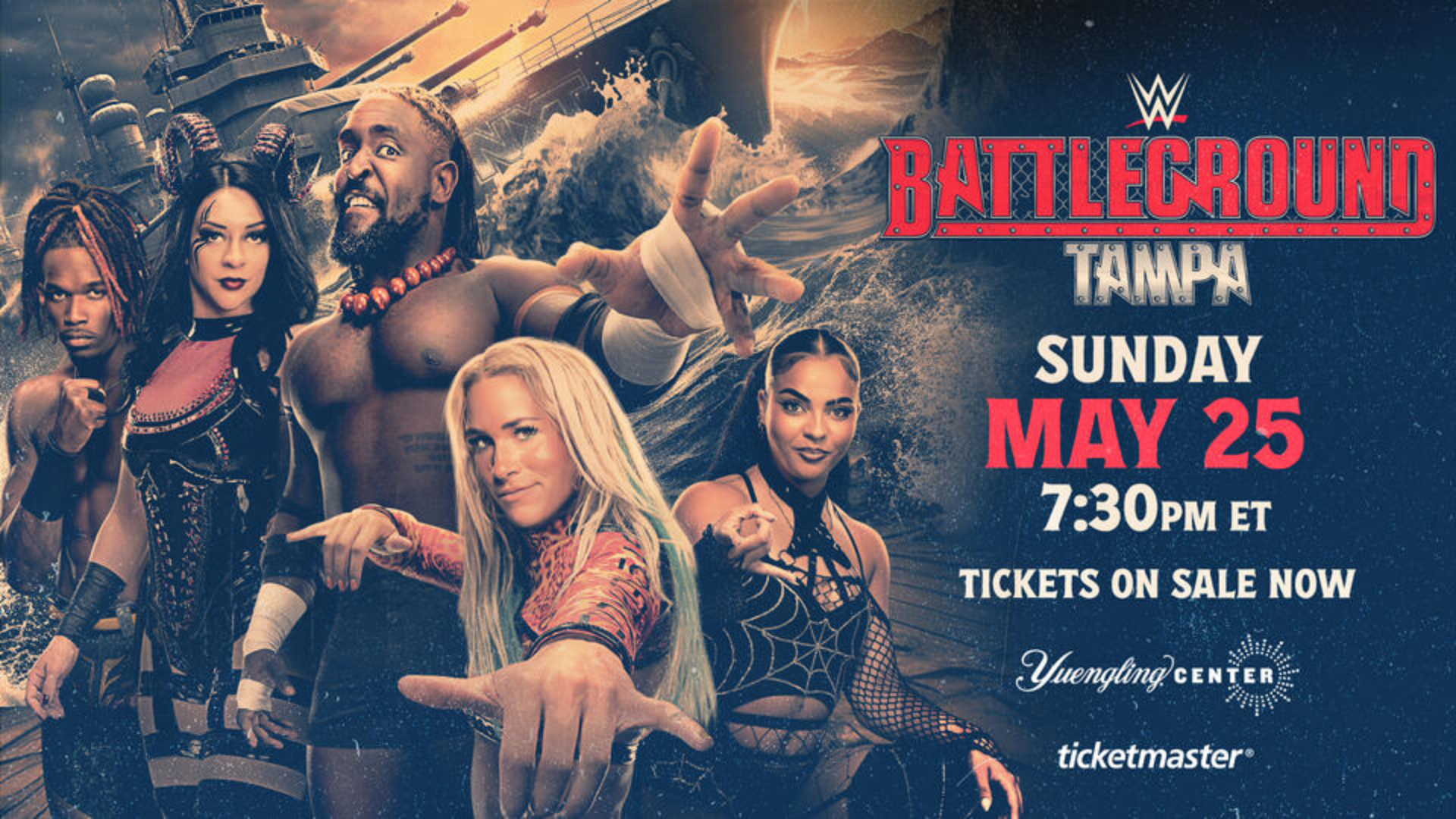 WWE NXT Battleground 2025 Poster