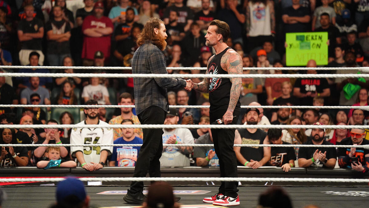 CM Punk and Sami Zayn